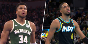 Bucks Pacers izslēgšanas spēles NBA