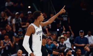 Viktors Vembanyama, labi nodrošināts DPOY: “Patiesās grūtības būs nospēlēt vismaz 65 mačus”