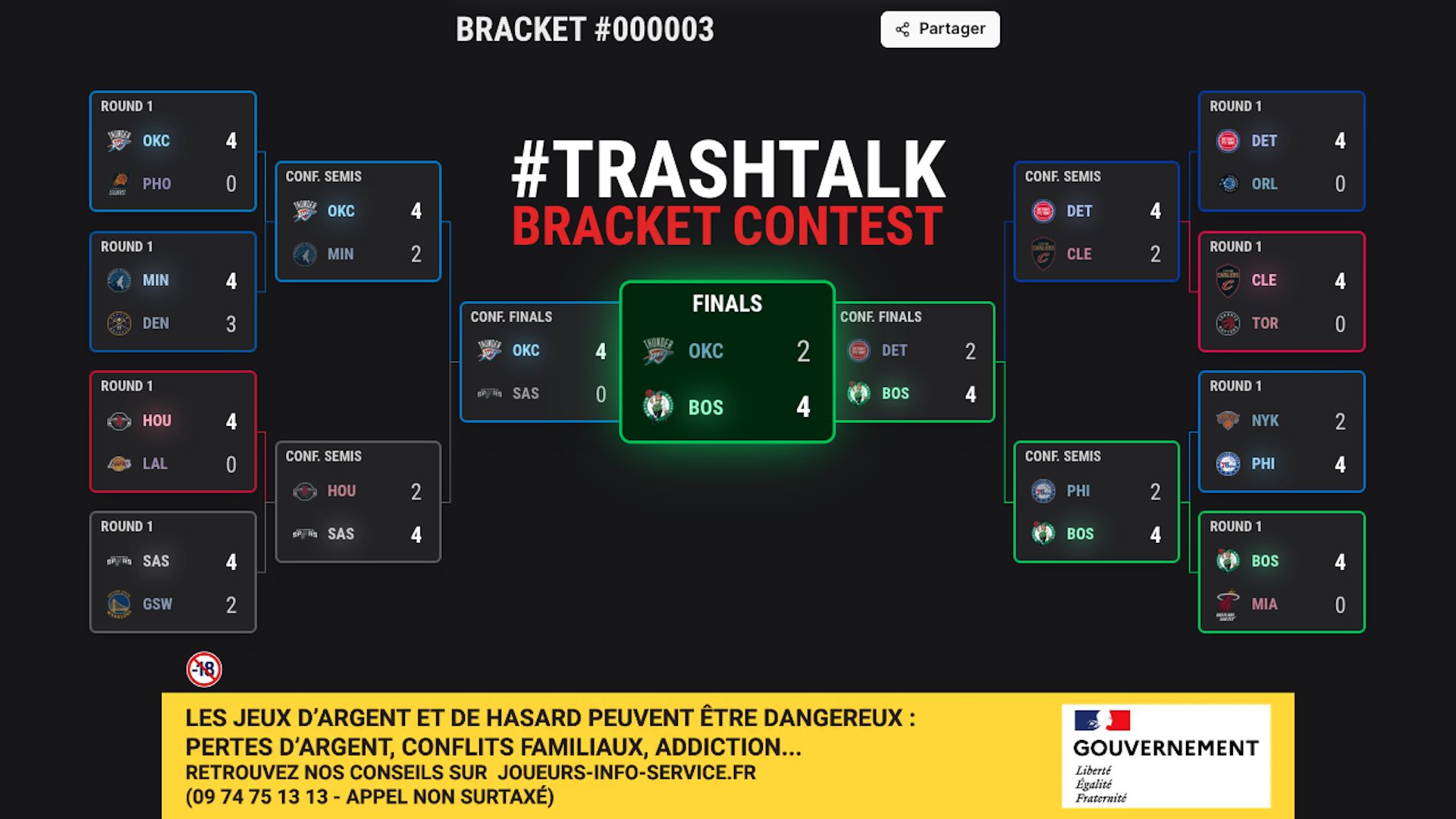 Encart Home Page Le Shop TrashTalk septembre 2023