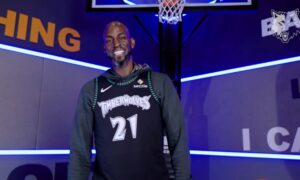 “Laipni lūdzam mājās, KG”: Kevins Gārnets atgriezās mērķa centrā