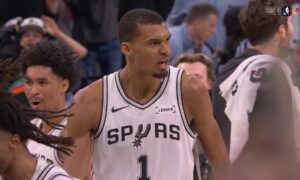 Spurs uzvar viegli (103-82)… 2-2 sērijā, Viktors Vembaņama grib vairāk!