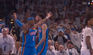 Thunder paveic darbu (122:113) un atgriežas pie 1:1, pateicoties Shai Gilgeous-Alexander pamodināšanai!
