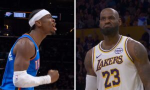 Thunder – Lakers konferences pusfinālā, tas sākas otrdienas vakarā!