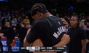 Wolves – Nuggets (110:98): The Wolves izslēdz Denveru!