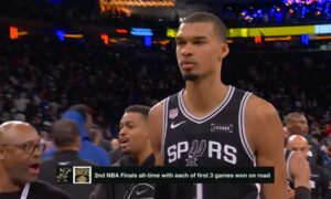 Viktors Vembanjama, dominējošais (32 punkti), restartē Spurs mašīnu!