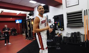 Klajs Tompsons vēlas ieiet Heat vēsturē ar trīspunktniekiem