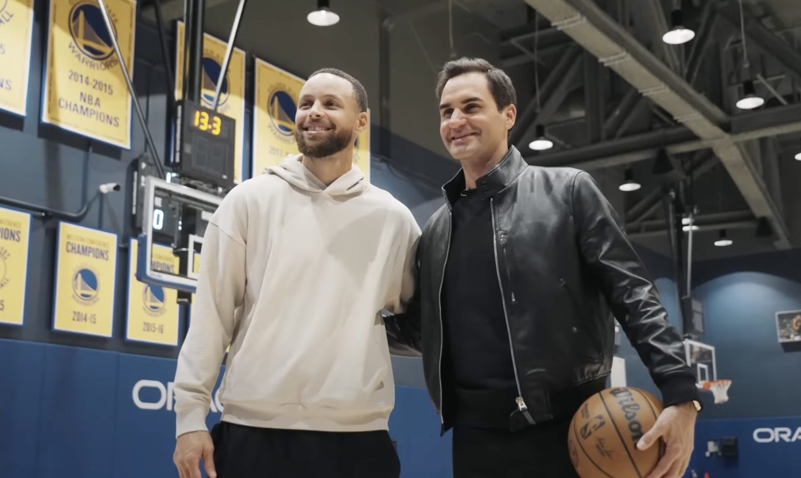 Rodžers Federers, viens no Warriors dinastijas iedvesmotājiem