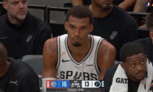 “Varbūt es domāju pārāk daudz”: Viktors Vembanjama nebija pats pret Thunder